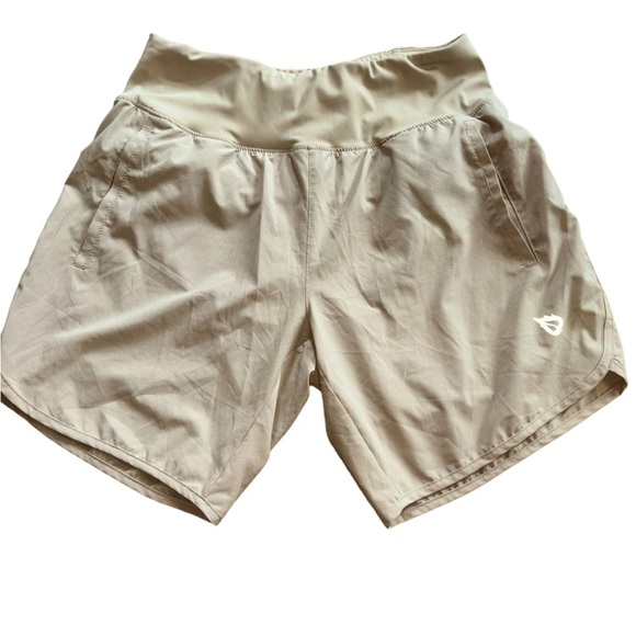 Baleaf Quick Drying Light Weight Tan Athletic Shorts Women’s Small Hiking Camp - Picture 1 of 14